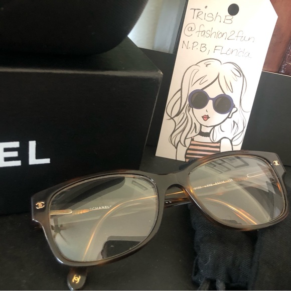 Authentic Chanel CC logo eyewear - Picture 2 of 14